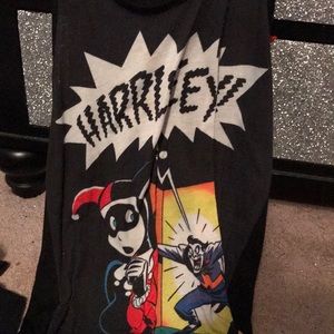Harley Quinn and Joker tank top